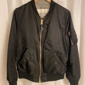 Alpha Industries waterproof bomber jacket